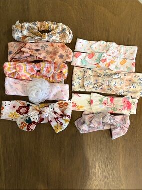 Headbands Bundle Of TEN Girls Floral Boutique Headbands